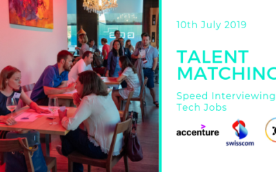 Talent meets Tech – Speed Interviewing event in July 2019