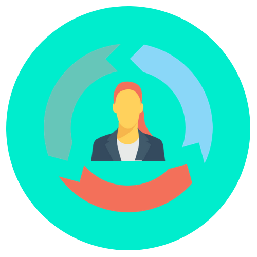 Customer focused icon