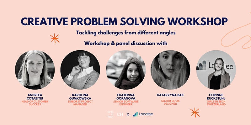 Creative Problem Solving Workshop Girls in Tech Switzerland