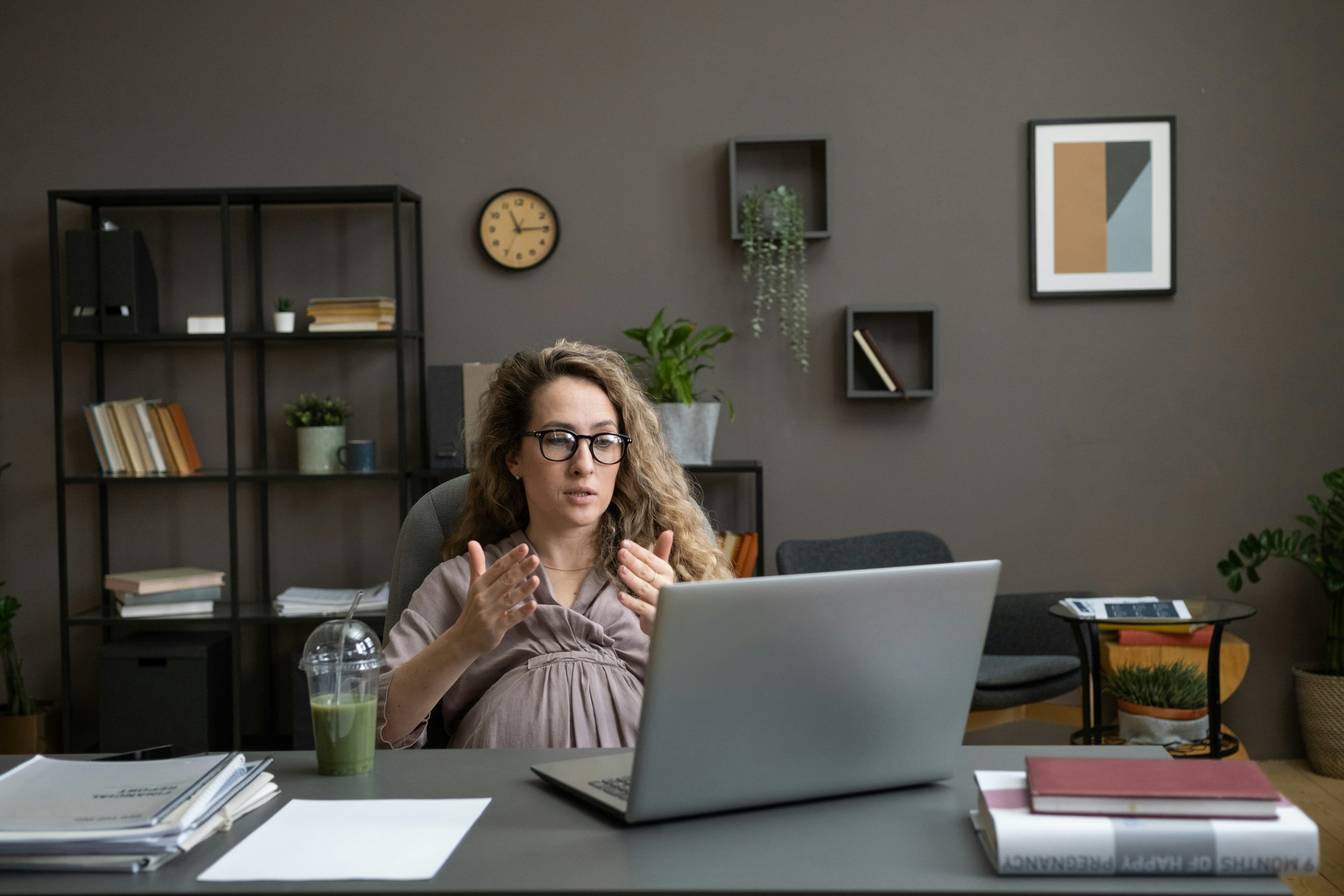 Woman at work